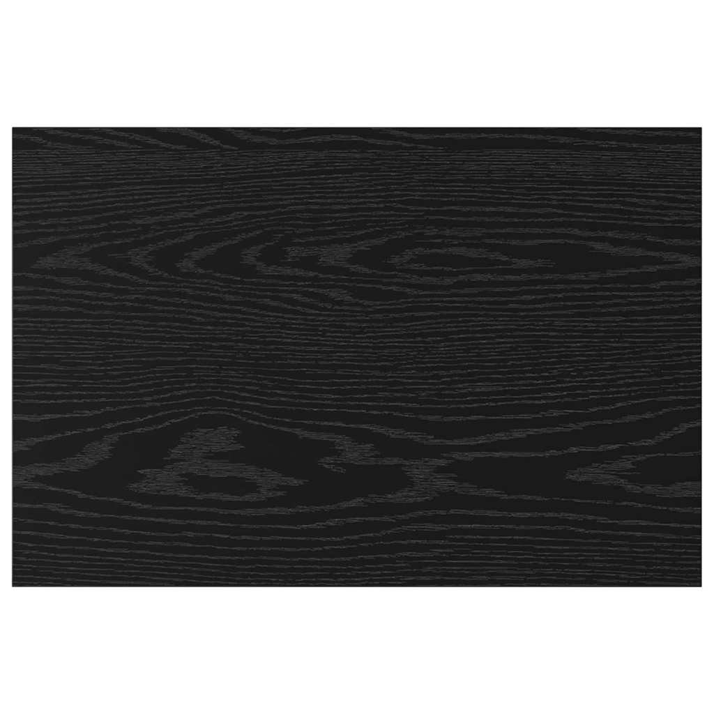 Scaffale 4 pcs Nero 60 x 40 x 1,5 cm Legno multistrato