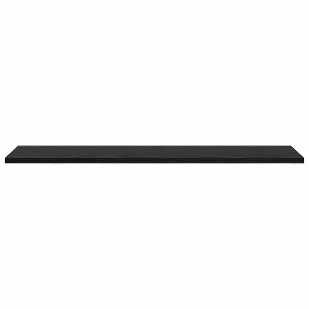 Scaffale 4 pcs Nero 80 x 20 x 1,5 cm Legno multistrato | homemem39
