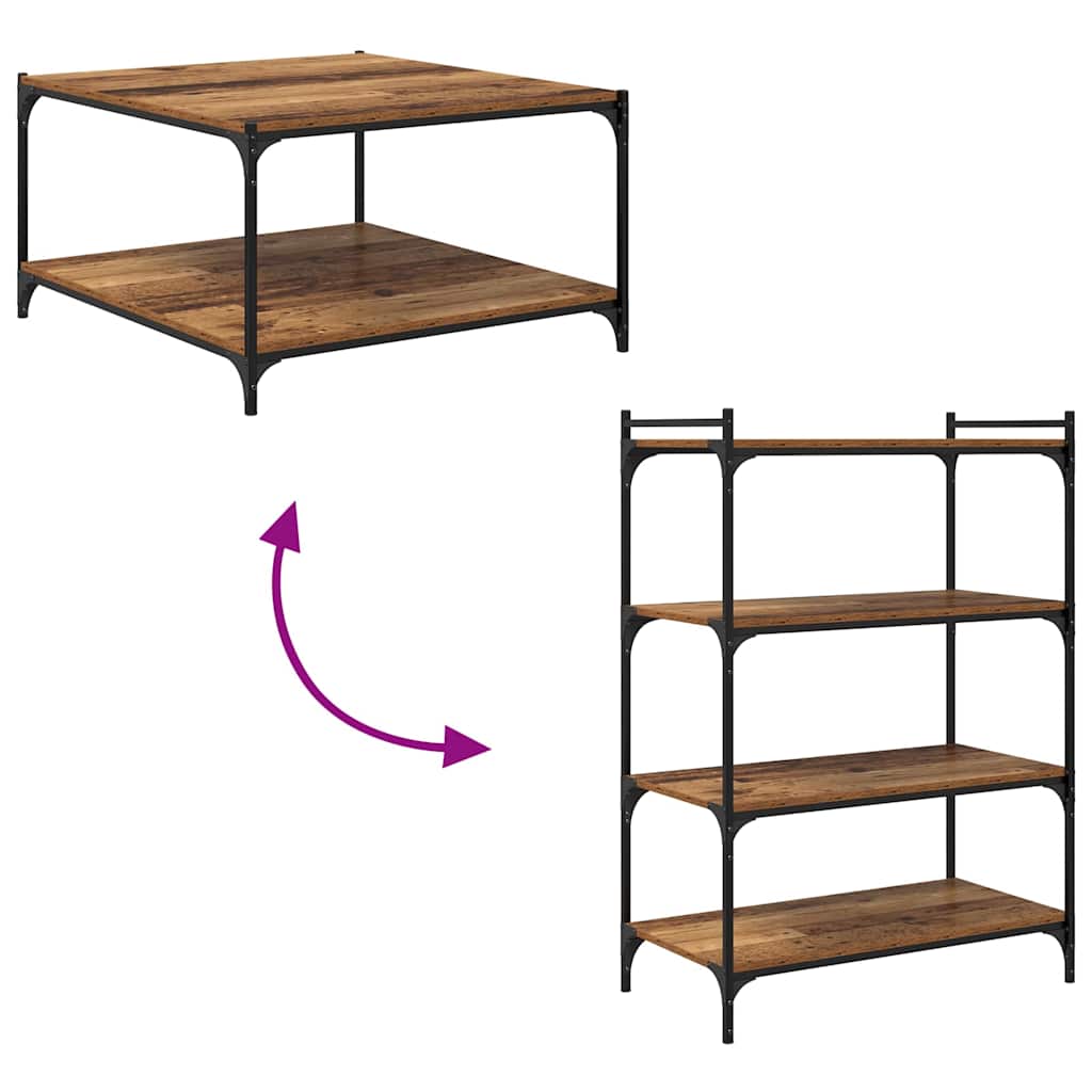 Scaffale 4 pcs Marrone 80 x 40 x 1,5 cm Legno multistrato