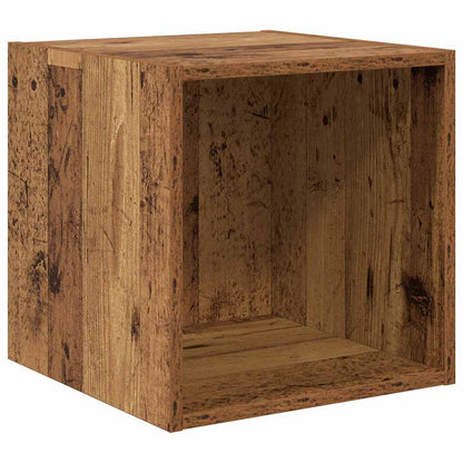 Armadietto a muro 2 pcs Legno vecchio 37 x 37 x 37 cm