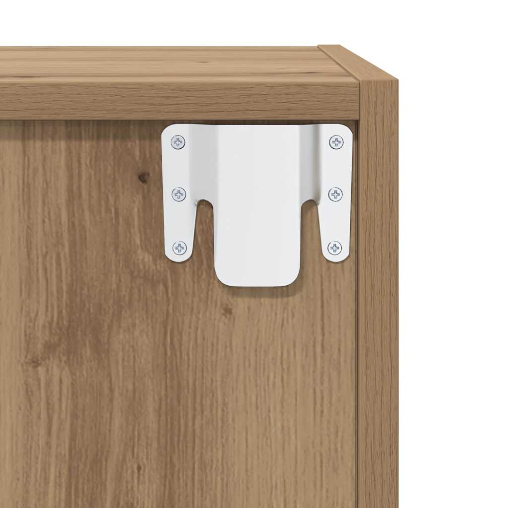 Armadietto a muro A parete Rovere artigianale 37 x 37 x 37 cm | homemem39