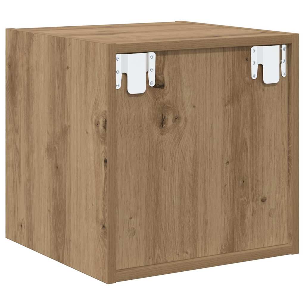 Armadietto a muro A parete 2 pcs Rovere artigianale | homemem39