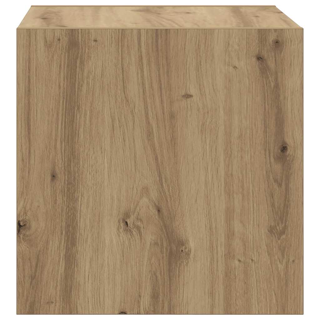 Armadietto a muro A parete 2 pcs Rovere artigianale | homemem39