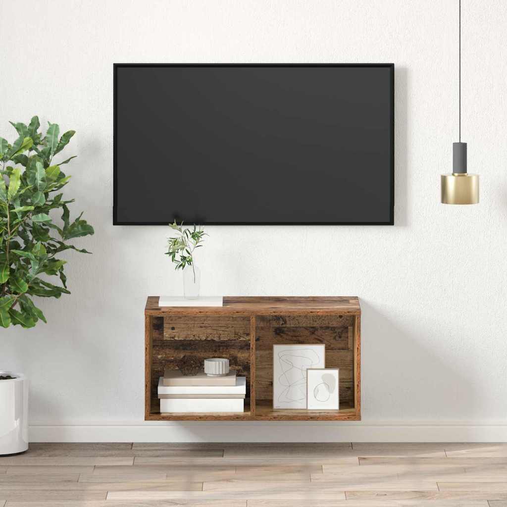 Set mobile TV Legno vecchio 37 x 37 x 72 cm Legno multistrato