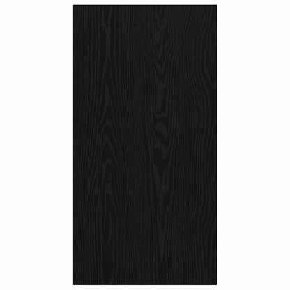 Set mobile TV Rovere Nero 37 x 37 x 72 cm Legno multistrato