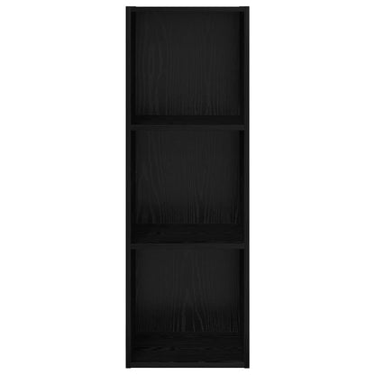 Set mobile TV Rovere Nero 37 x 37 x 107 cm Legno multistrato