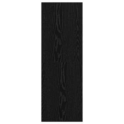 Set mobile TV Rovere Nero 37 x 37 x 107 cm Legno multistrato