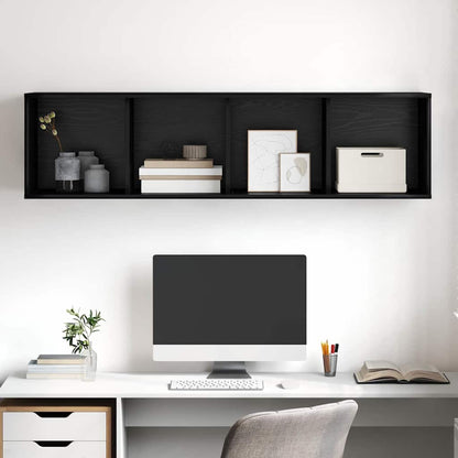 Set mobile TV Rovere Nero 37 x 37 x 142,5 cm Legno multistrato