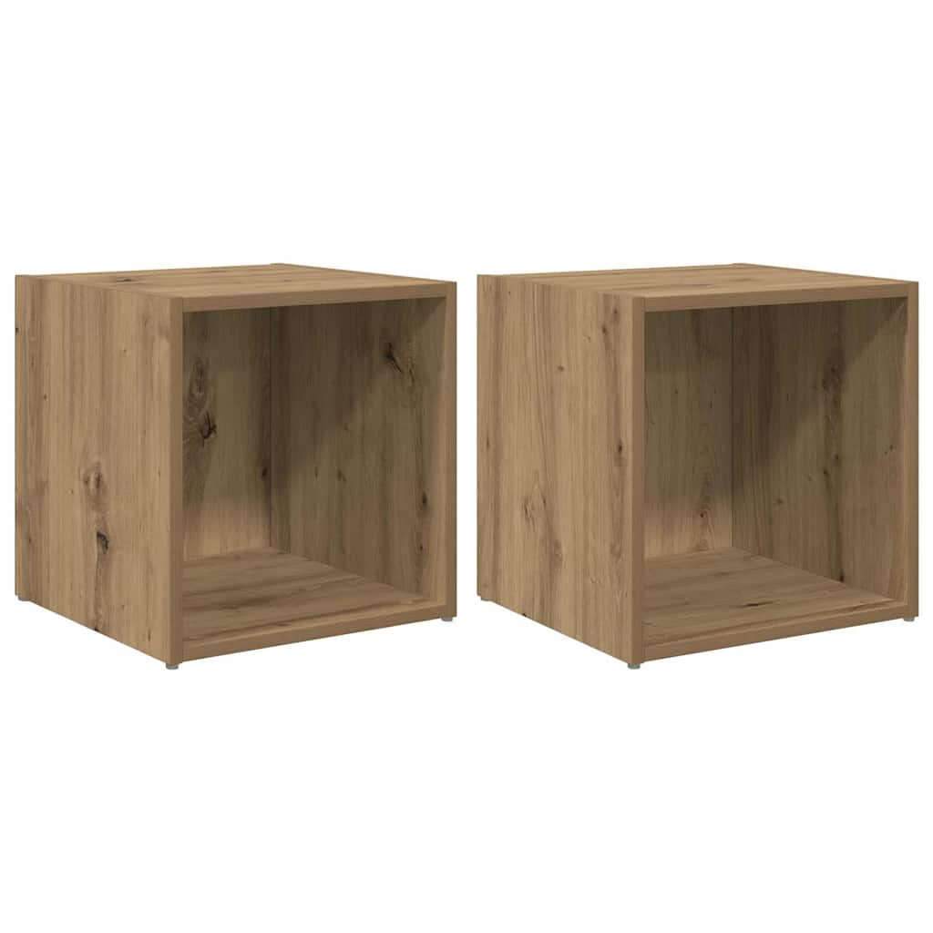 Set mobile TV 2 pcs Rovere artigianale 37 x 35 x 37,5 cm