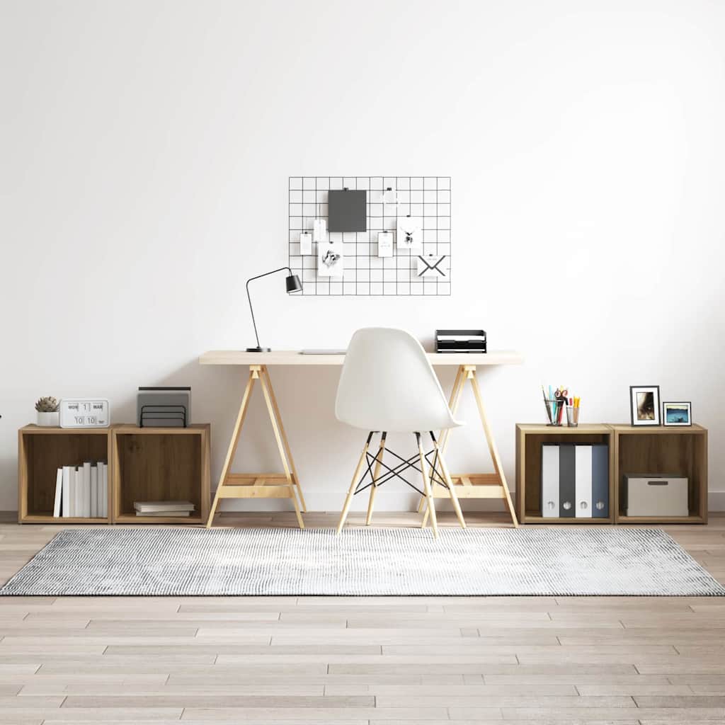 Set mobile TV 4 pcs Rovere artigianale 37 x 35 x 37,5 cm