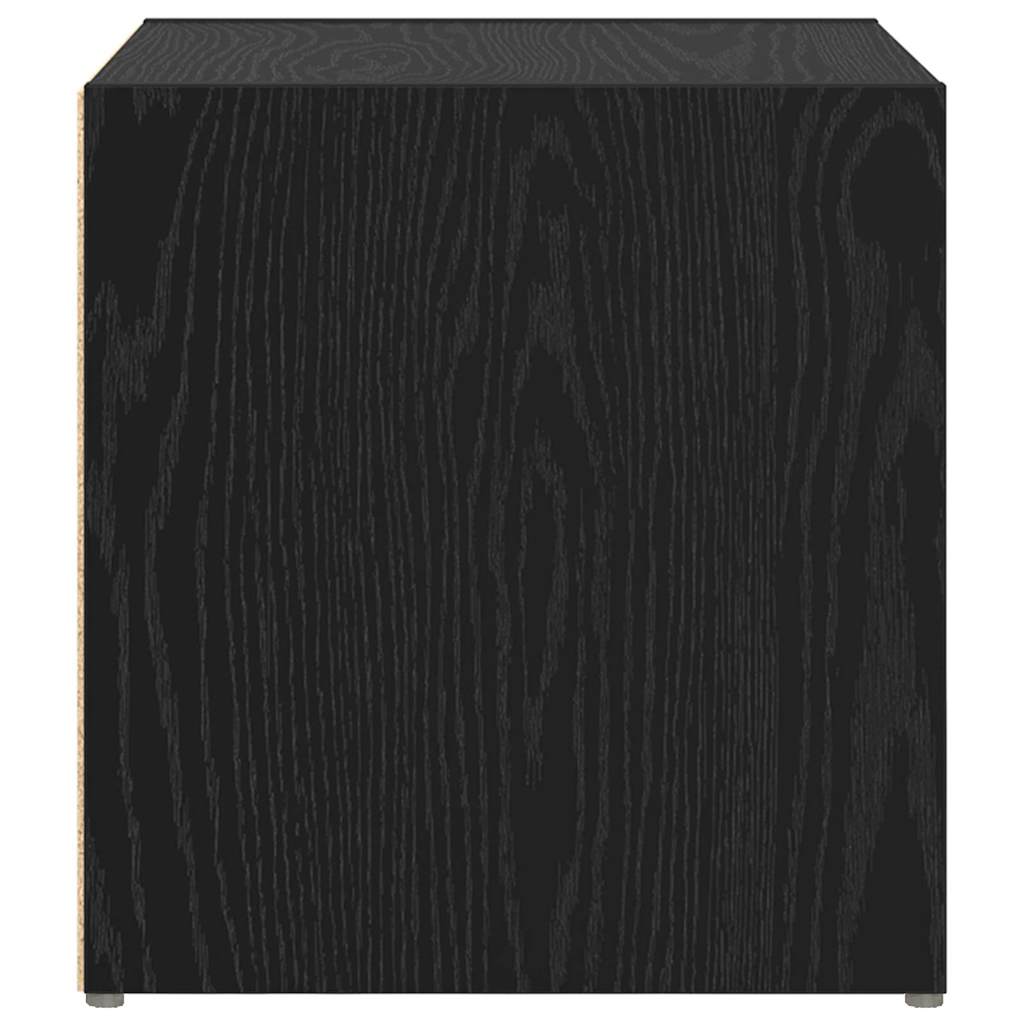 Set mobile TV 2 pcs Nero 37 x 35 x 37,5 cm Legno multistrato