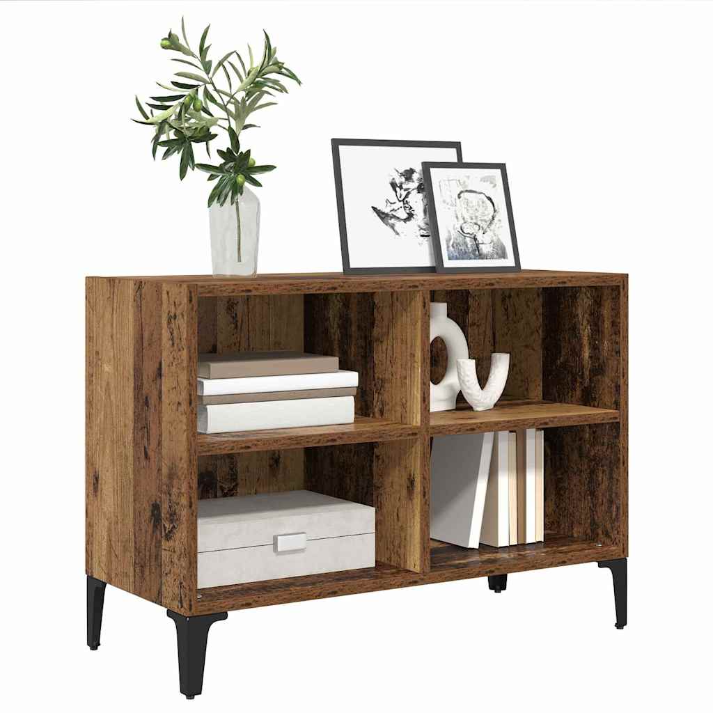 Set mobile TV Montaggio a parete Marrone Legno ingegnerizzato
