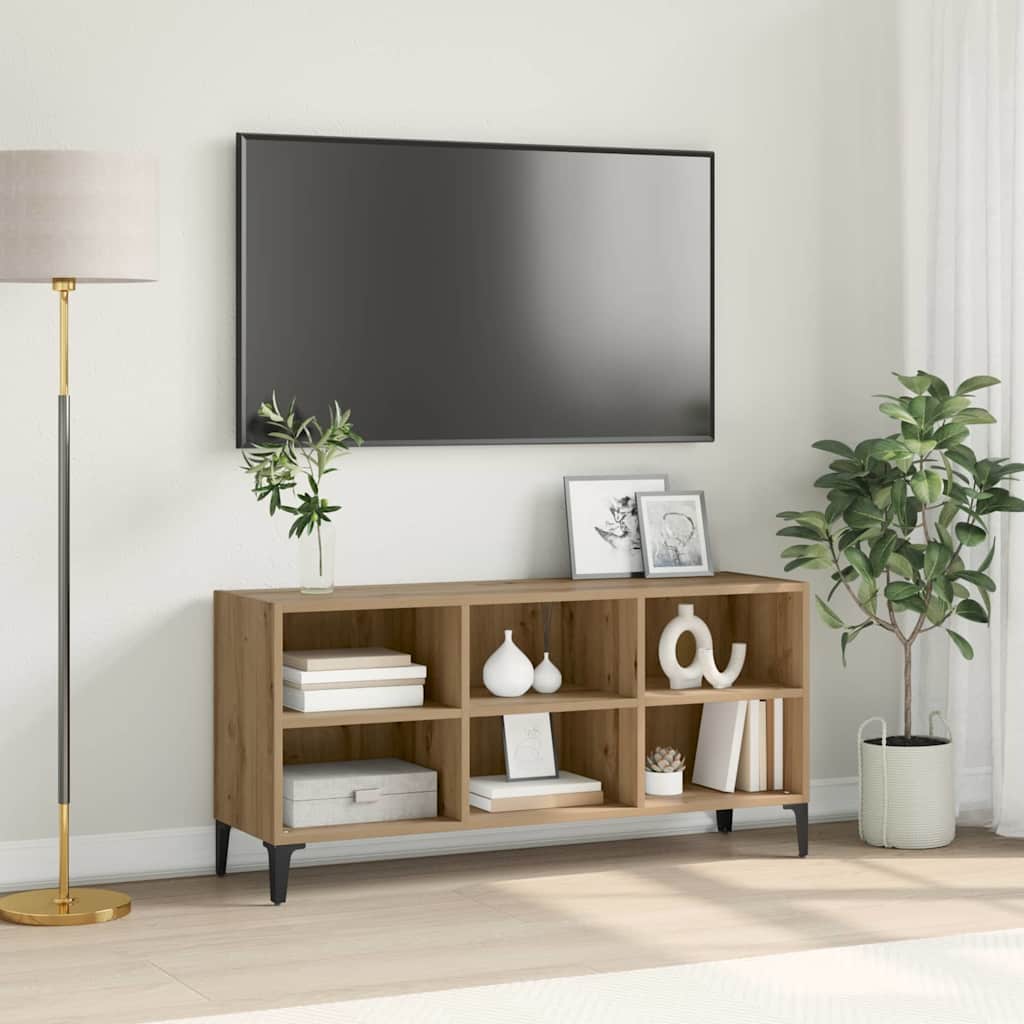 Set mobile TV Marrone 103,5 x 30 x 50 cm Legno ingegnerizzato