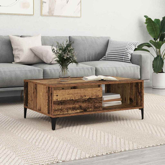 Tavolino da salotto Legno vecchio 90 x 60 x 35 cm | homemem39
