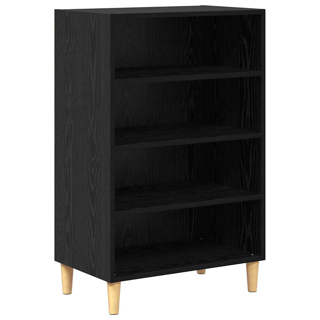 Credenza Rovere Nero 57 x 35 x 89.5 cm Legno multistrato