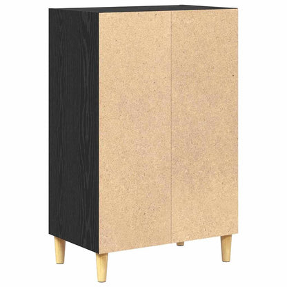 Credenza Rovere Nero 57 x 35 x 89.5 cm Legno multistrato