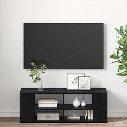 Mobile TV da Muro Rovere nero 102 x 35 x 35 cm