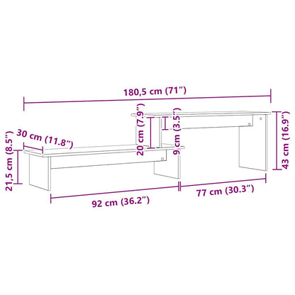 Set mobile TV Legno vecchio 180 x 30 x 43 cm Legno multistrato