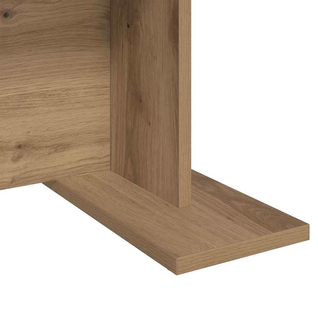 Tavolino da salotto rovere artigianale 103,5 x 60 x 40 cm