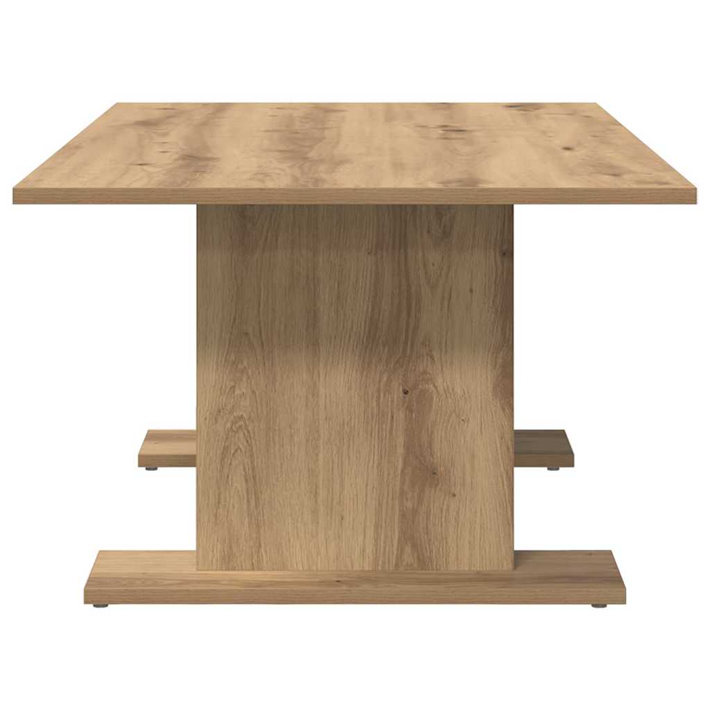 Tavolino da salotto rovere artigianale 103,5 x 60 x 40 cm