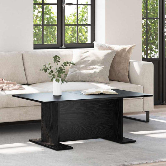 Tavolino da salotto Rovere nero 103,5 x 60 x 40 cm | homemem39