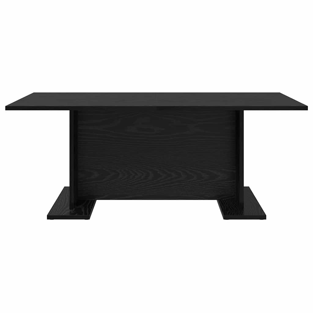 Tavolino da salotto Rovere nero 103,5 x 60 x 40 cm