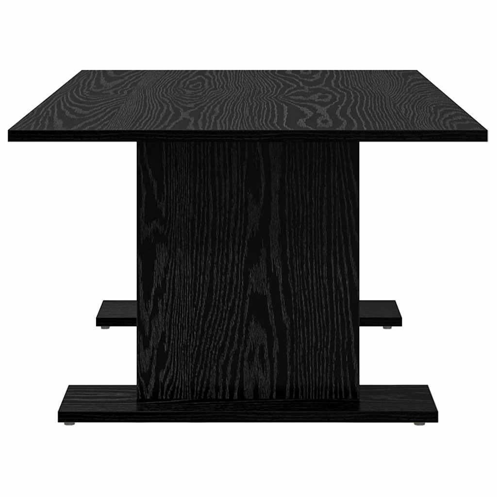 Tavolino da salotto Rovere nero 103,5 x 60 x 40 cm