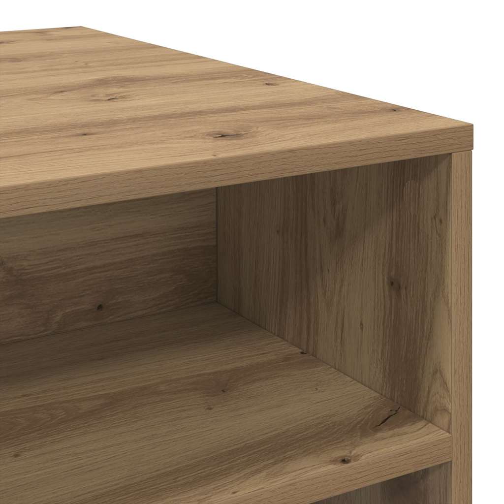 Tavolino da salotto Rovere artigianale 90 x 55 x 42,5 cm