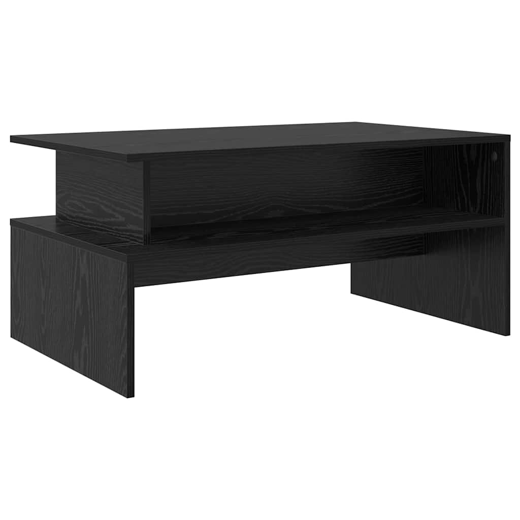Tavolino da salotto Rovere Nero 90 x 55 x 42,5 cm