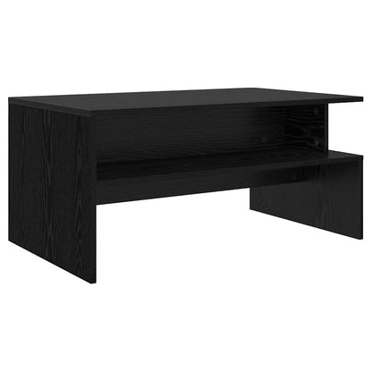 Tavolino da salotto Rovere Nero 90 x 55 x 42,5 cm