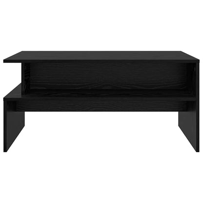 Tavolino da salotto Rovere Nero 90 x 55 x 42,5 cm