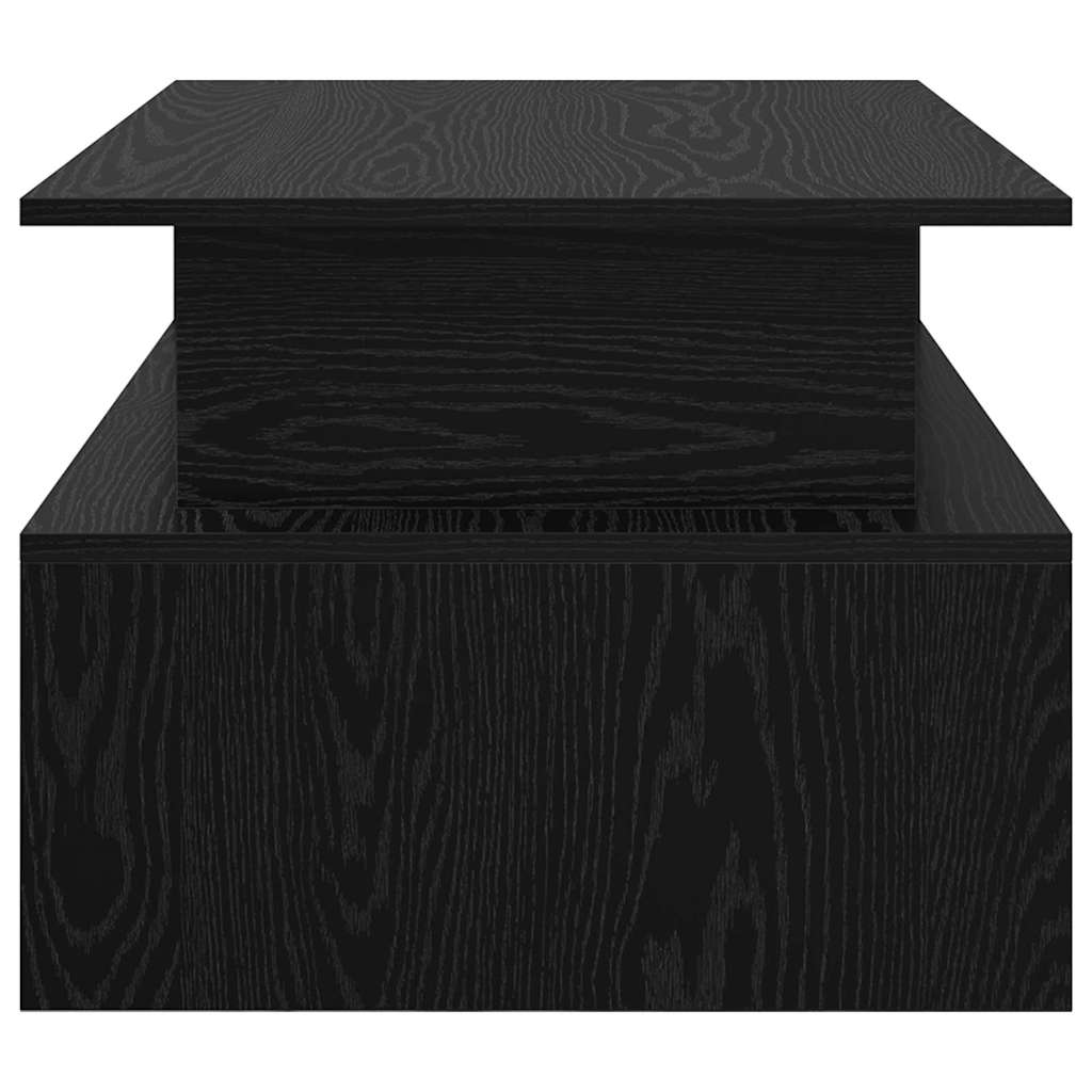 Tavolino da salotto Rovere Nero 90 x 55 x 42,5 cm