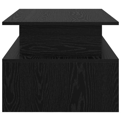 Tavolino da salotto Rovere Nero 90 x 55 x 42,5 cm