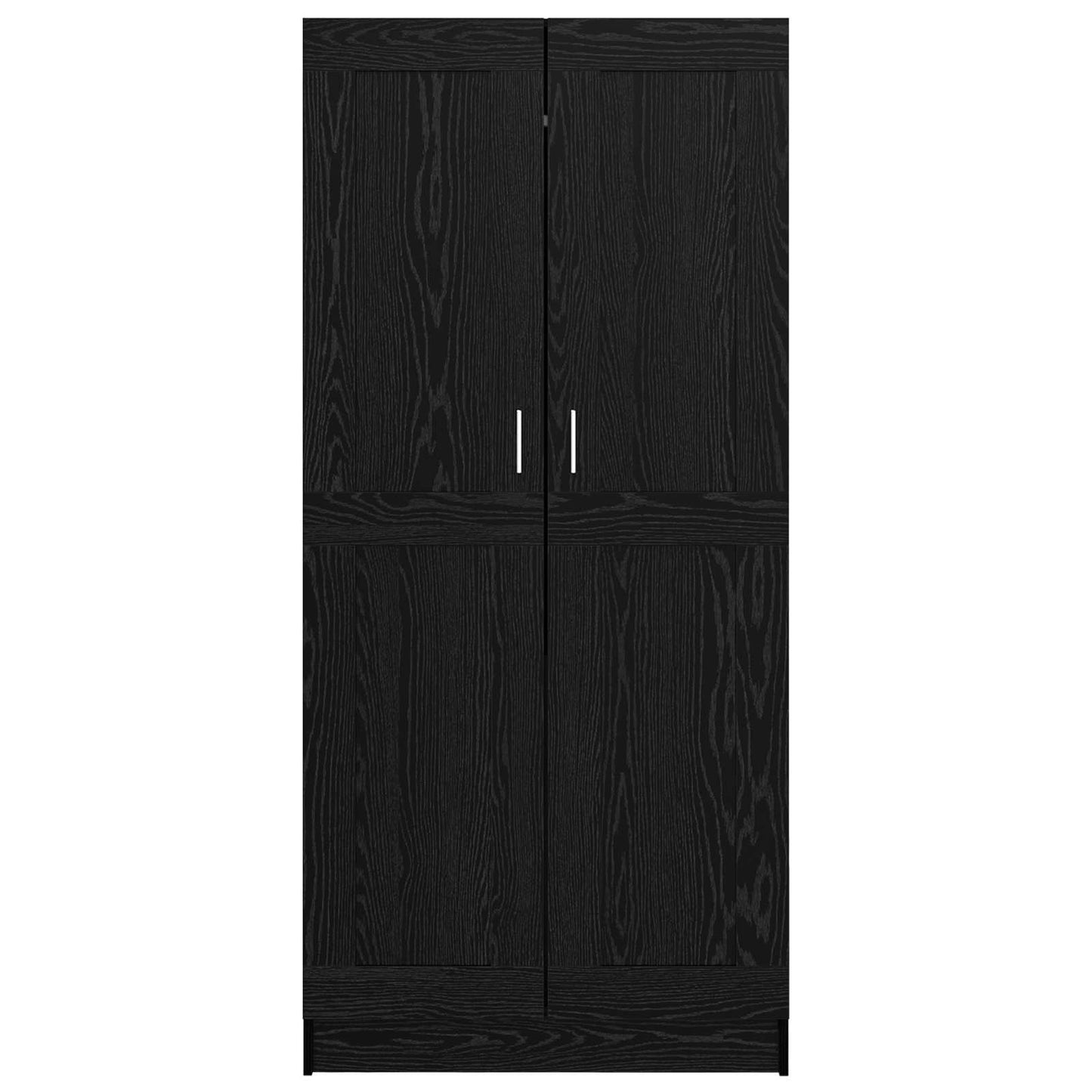 Guardaroba Rovere Nero 82,5 x 51,5 x 180 cm Legno multistrato