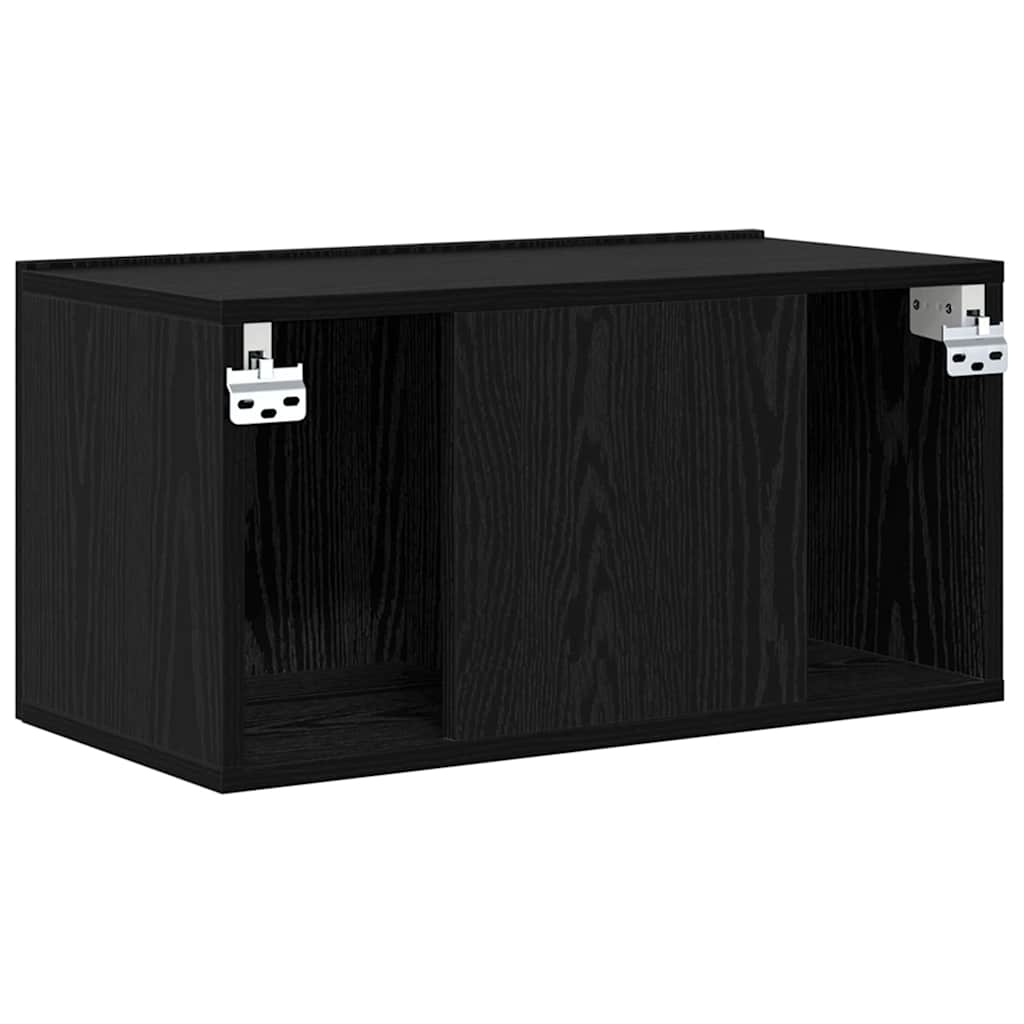 Set mobile TV Nero 60 x 30 x 30 cm Legno multistrato