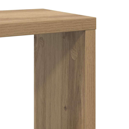 Scaffali da parete A parete 2 pcs Rovere artigianale | homemem39