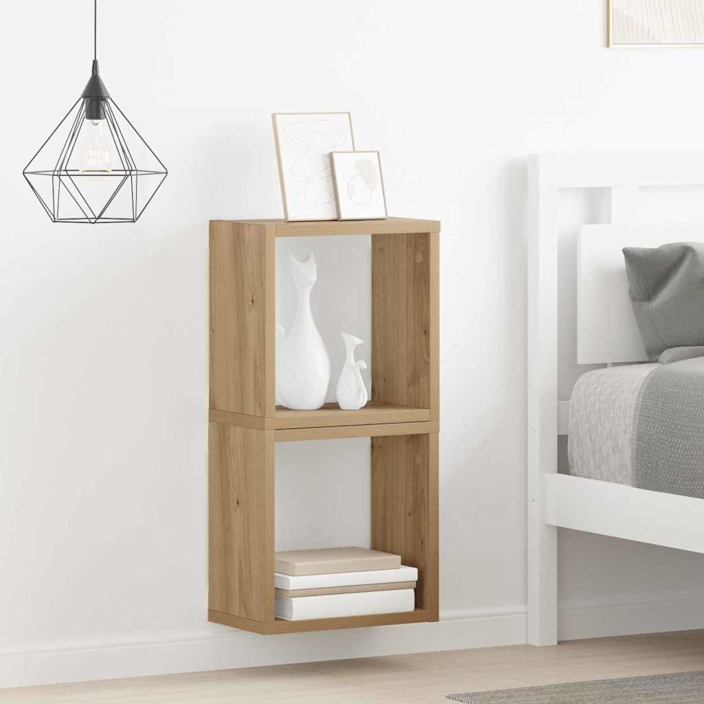 Scaffali da parete Rovere artigianale Legno multistrato