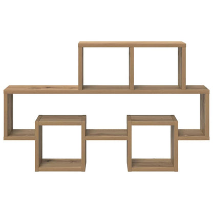 Scaffale da parete A parete rovere artigianale 82 x 15 x 51 cm | homemem39