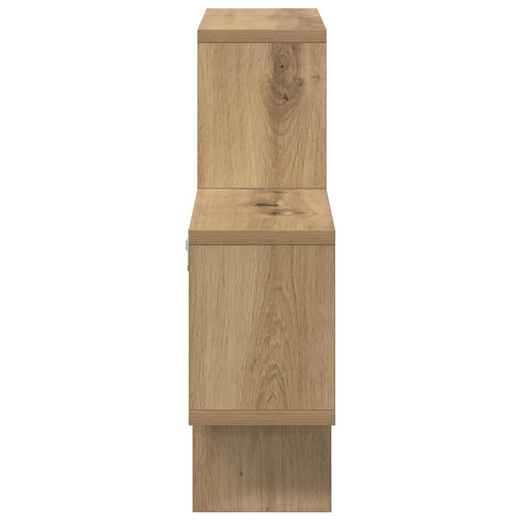 Scaffale da parete A parete rovere artigianale 82 x 15 x 51 cm | homemem39