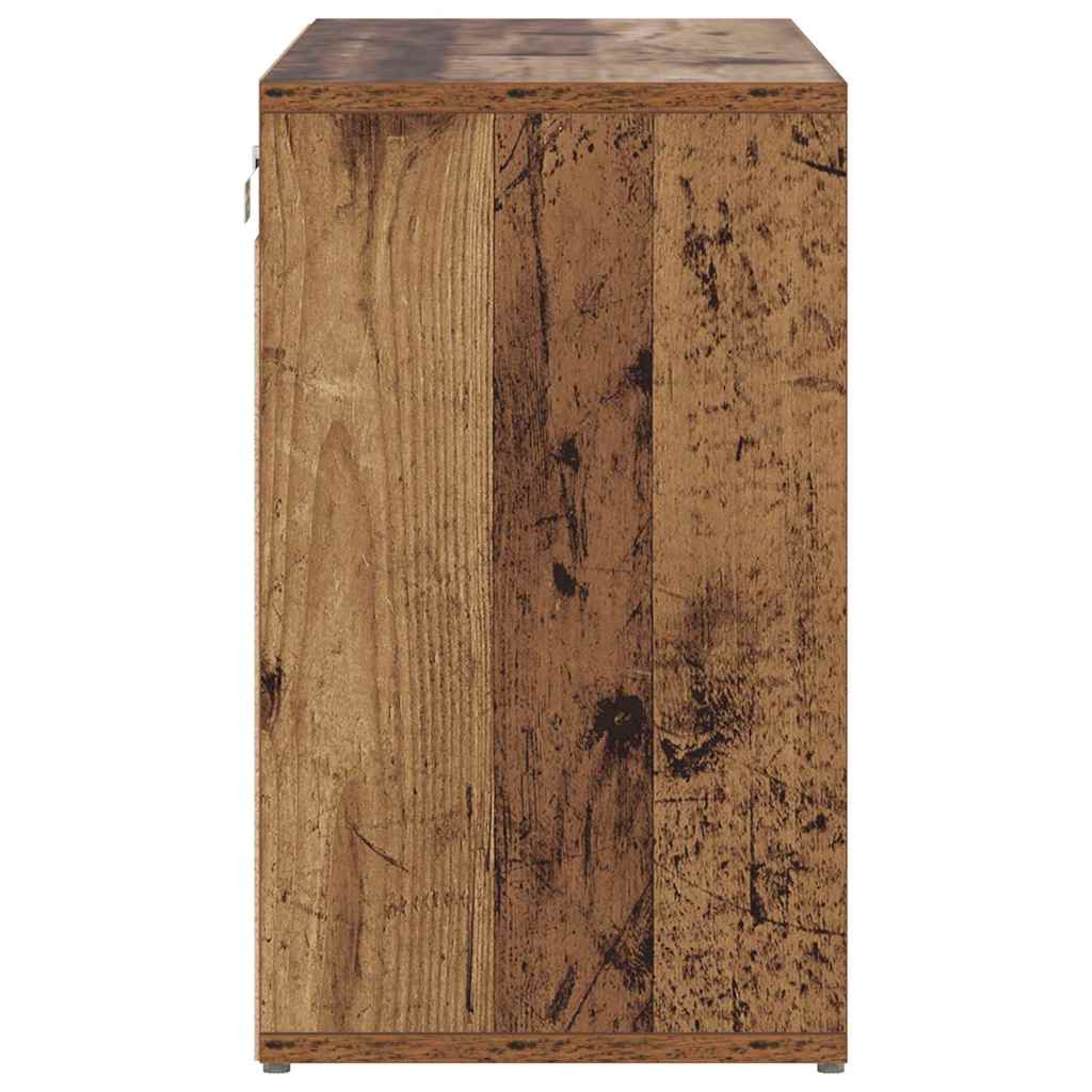 Mobile per scarpe Legno vecchio 77,5 x 30 x 51 cm
