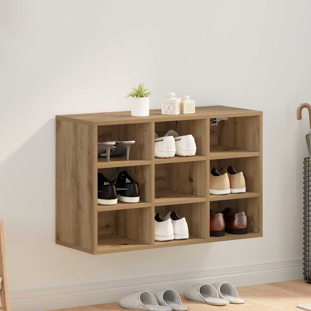 Mobile per scarpe Rovere artigianale 77,5 x 30 x 51 cm