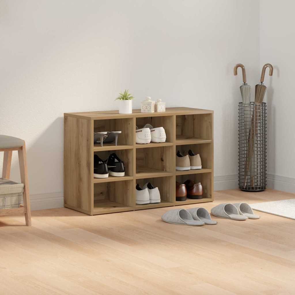 Mobile per scarpe Rovere artigianale 77,5 x 30 x 51 cm