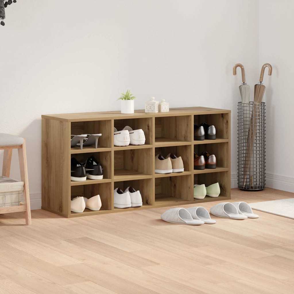 Mobile per scarpe Rovere artigianale 103 x 30 x 51 cm