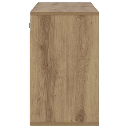Mobile per scarpe Rovere artigianale 103 x 30 x 51 cm