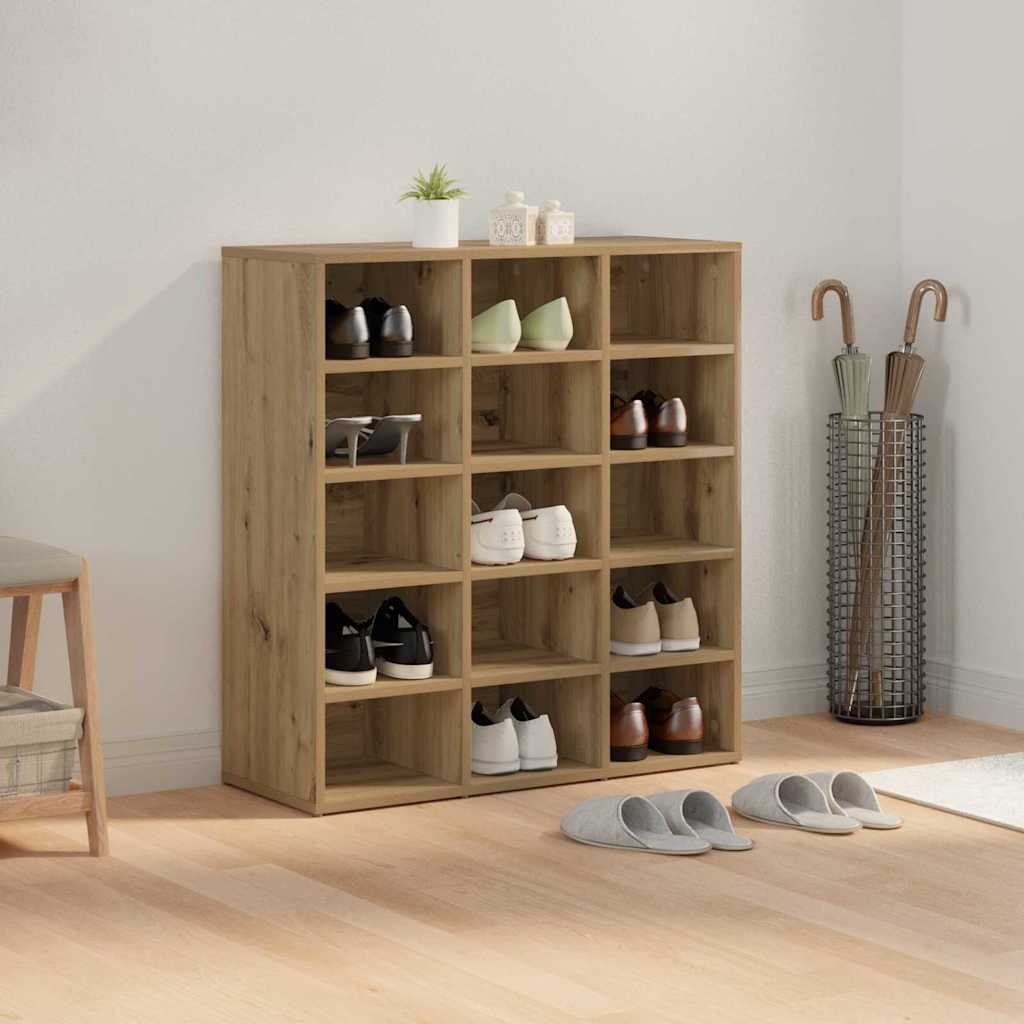 Mobile per scarpe Rovere artigianale 77,5 x 30 x 83,5 cm
