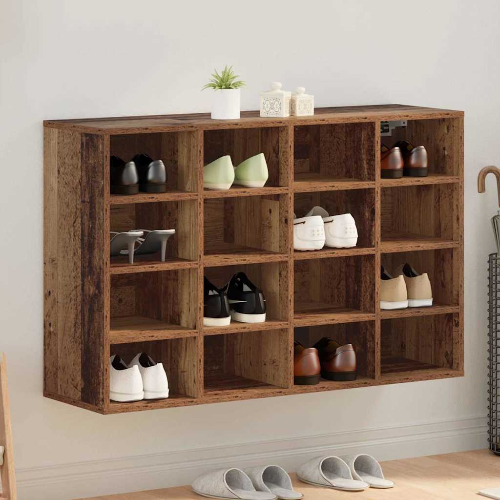 Mobile per scarpe Legno vecchio 103 x 30 x 67 cm