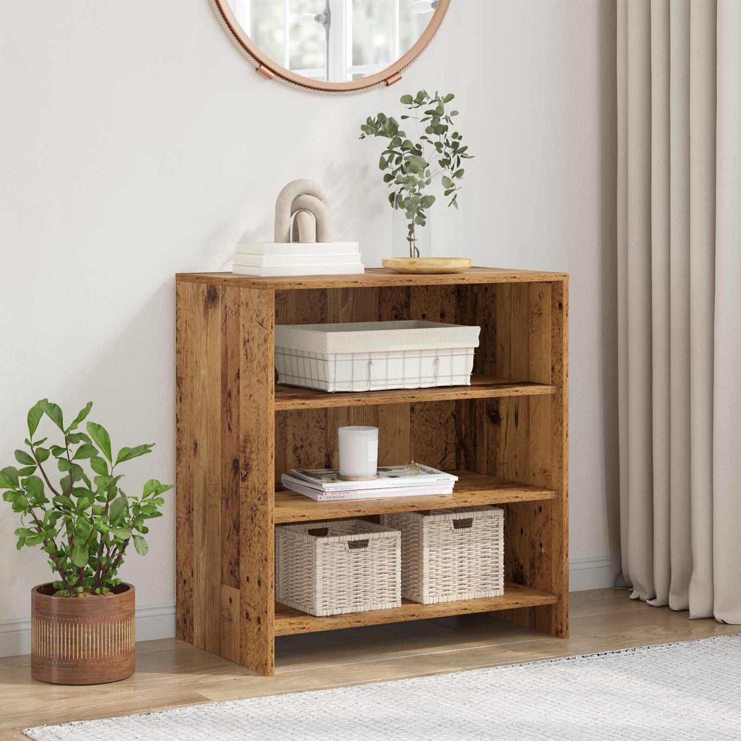 Credenza Marrone 70 x 41 x 75 cm Legno multistrato