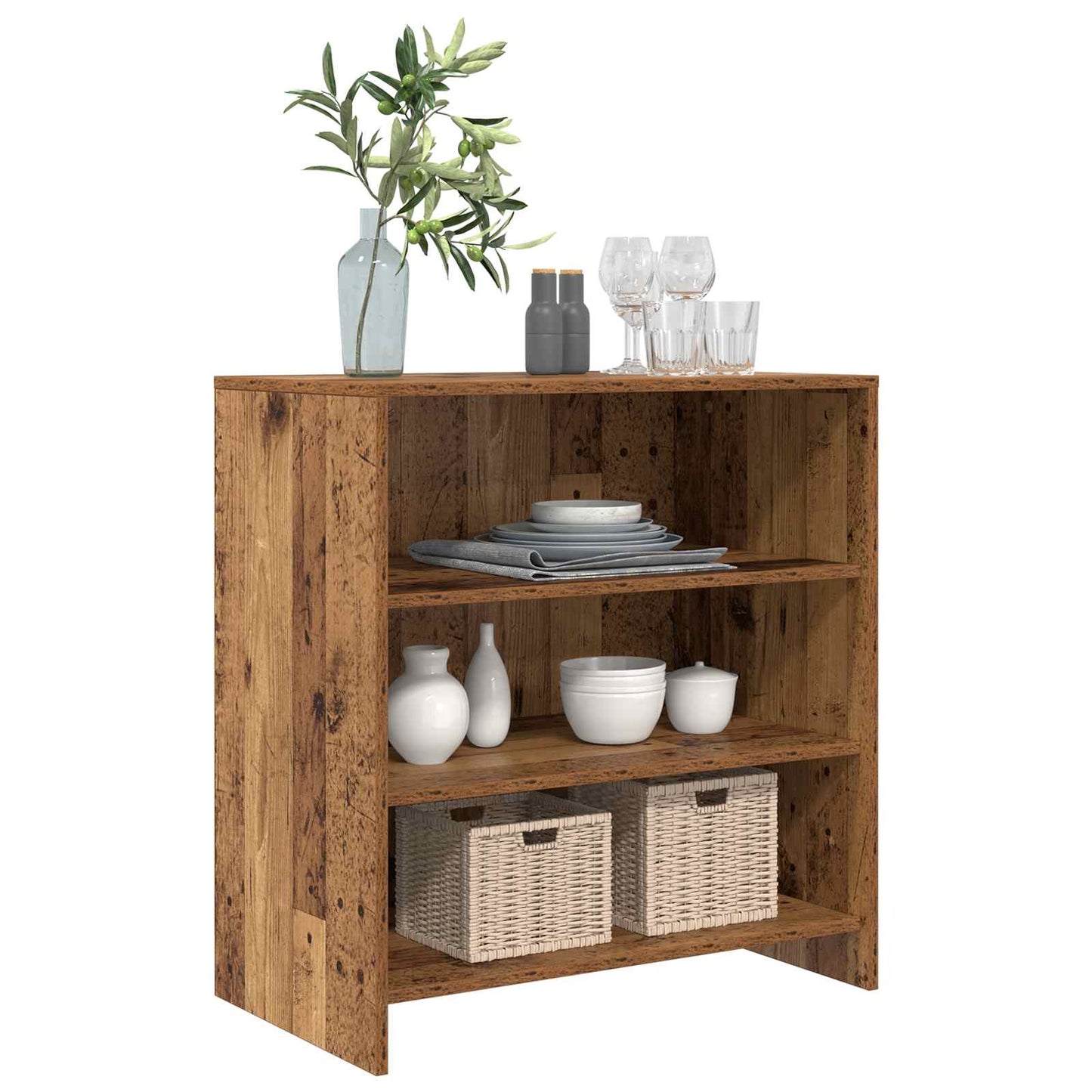 Credenza Marrone 70 x 41 x 75 cm Legno multistrato