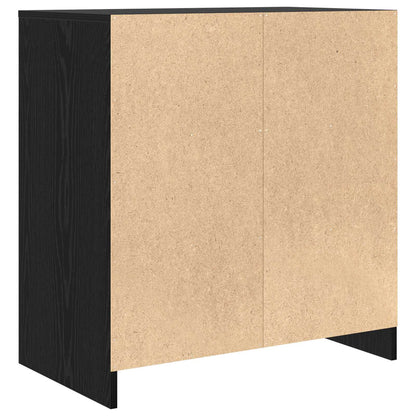 Credenza Nero 70 x 41 x 75 cm Legno multistrato