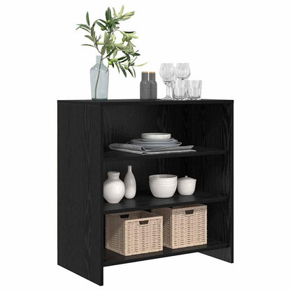 Credenza Nero 70 x 41 x 75 cm Legno multistrato